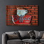Wallity CAM-4014 Pintura Decorativa de Vidrio Templado Multicolor 46 x 72 cm